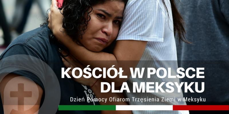 Zbiórka do puszek na pomoc humanitarną dla Meksyku