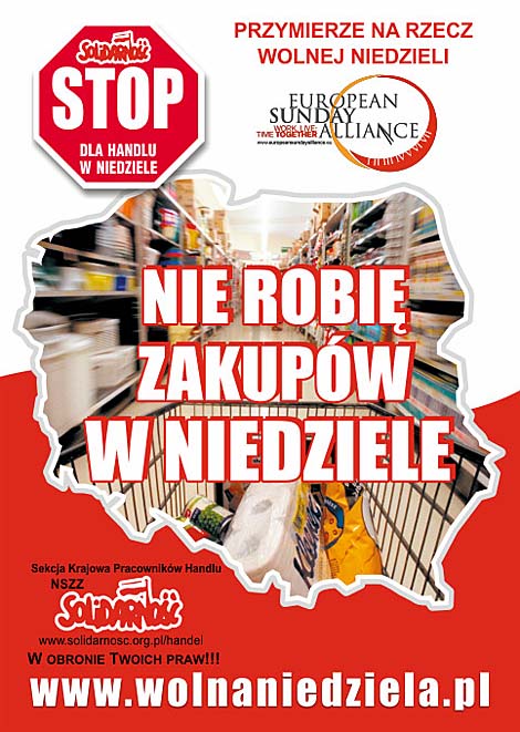 Nie dla handlu w niedzielę!