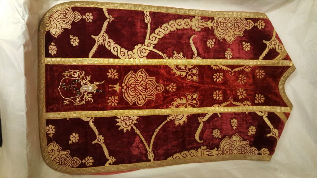 Powrót ornatu po konserwacji