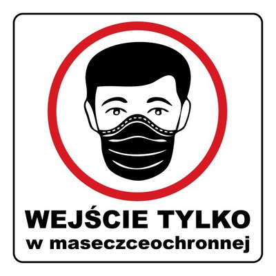 Do kościoła tylko w maseczce ochronnej