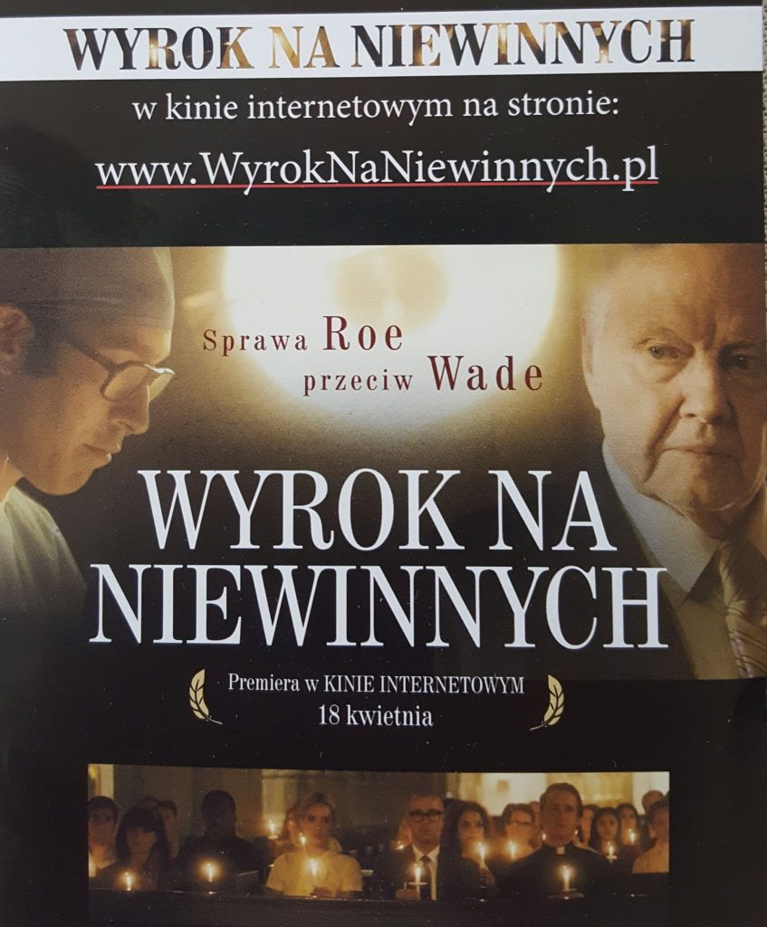 Pokażcie prawdę o aborcyjnej propagandzie. Petycja w sprawie filmu „Wyrok na niewinnych”