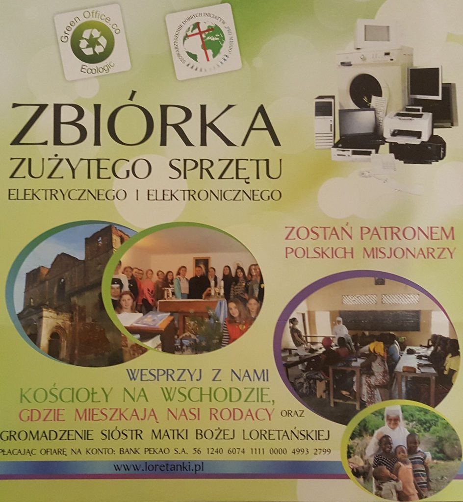 Przekaż elektrośmieci i wesprzyj misje