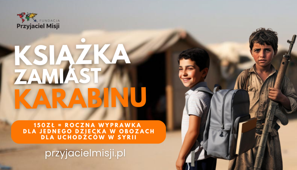 „Książka zamiast karabinu”.