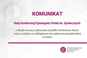 Rada KEP ds. Społecznych zachęca do licznego i odpowiedzialnego udziału w wyborach prezydenckich